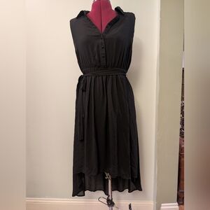 Elegant Black Sleeveless Dress